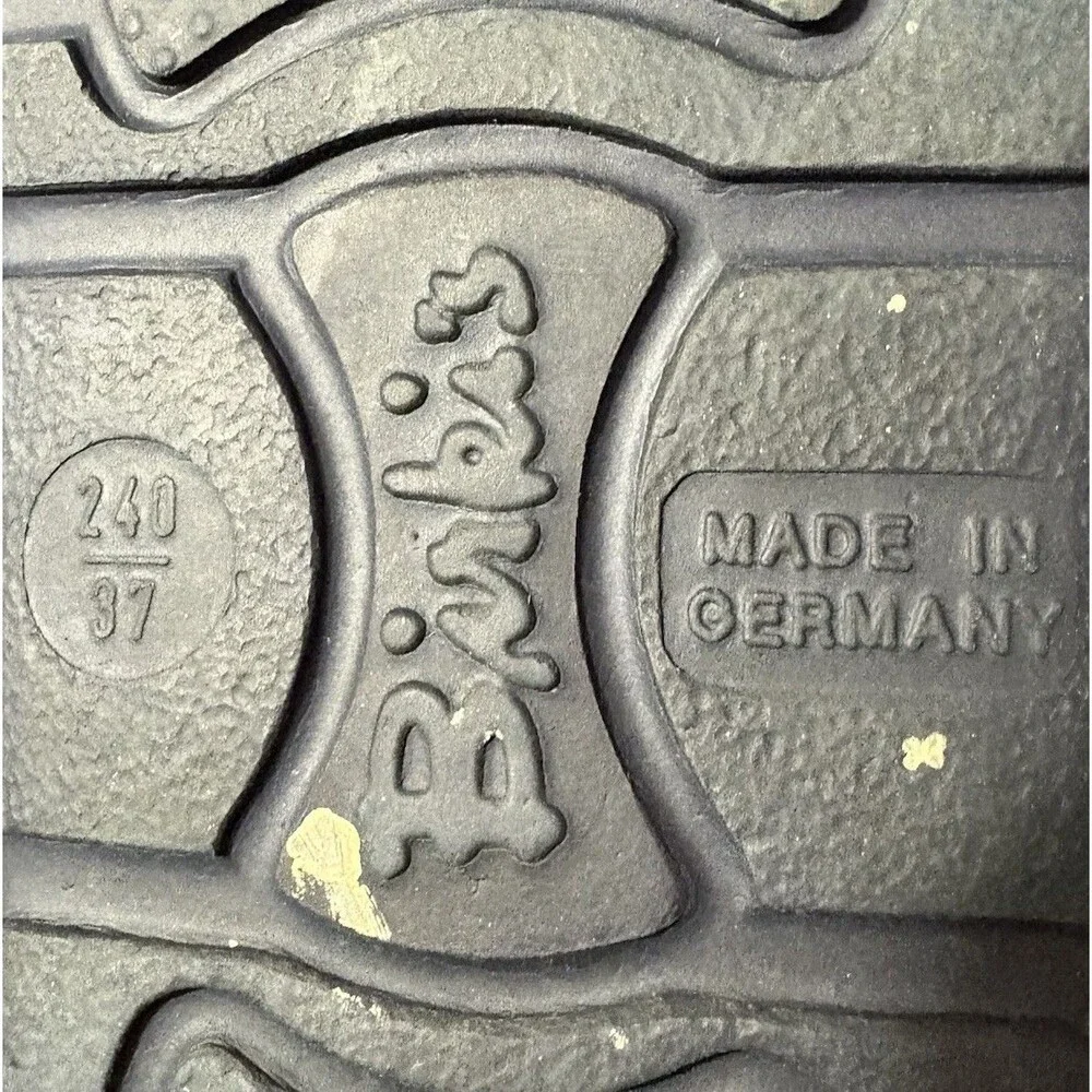 Birki's Birkenstock Navy Blue Slide Sandals Size EU 37 US 6-6.5 Germany Comfort